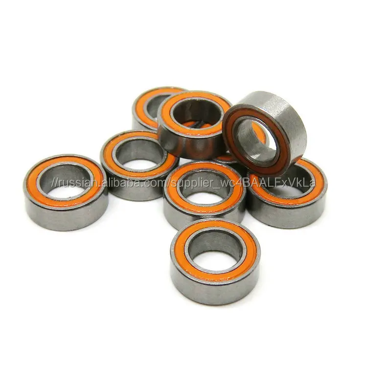 Рыболовные катушки SMR74C-2RS SMR74C-2OS нержавеющая сталь керамические гибридные оранжевые герметичные подшипники 4x7x2 5 мм