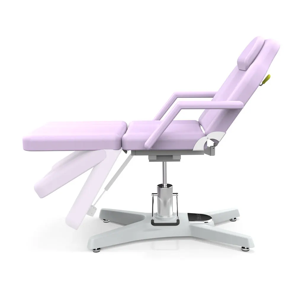 IFIS Katia-B20 Factory Custom Adjust Multi-function Professional Luxury Hydraulic Reclining Beauty Table Beauty Bed Facial Bed