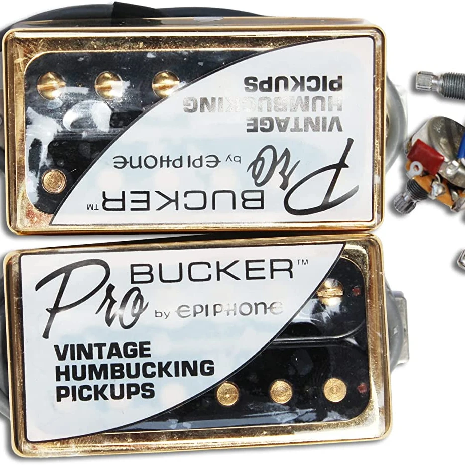 Probucker N and B Pickups with pro Wiring Harness Pots/w 3way Switches for EPI