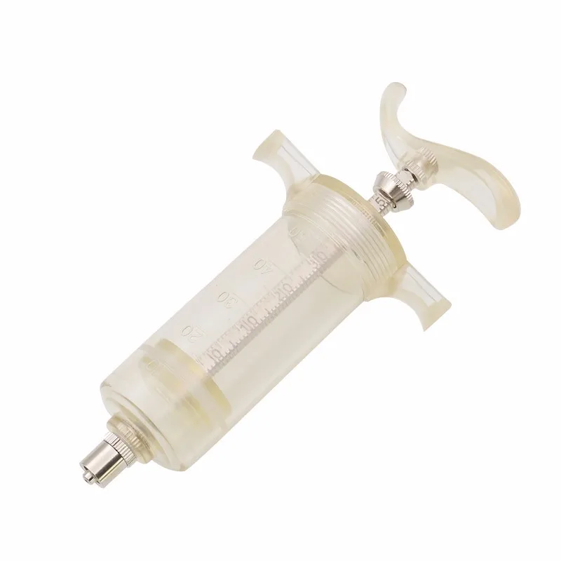 10ml 20ml 30ml 50ml Automatic Injection Veterinary Plastic Steel Syringe for Cattle Sheep Pig Poultry