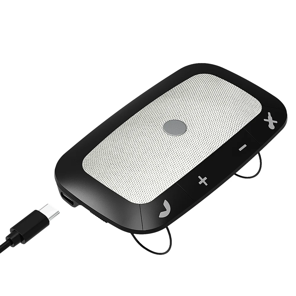 Bluetooths Wireless Car Speakers Handsfree Car Kit Hands-free Speakerphone Sun Visor BT Car Accessories