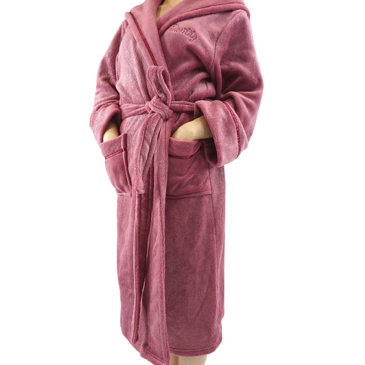Высококачественный новый дизайн высокое качество зимний теплый прочный мягкий Быстросохнущий халат роскошный пушистый для отеля женщин