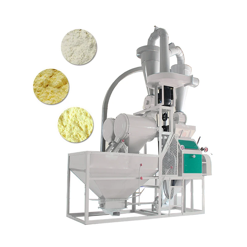 Low Cost Mini Plant Small Wheat Flour Mill Machine For Making / Grinding Wheat Maize Corn Flour