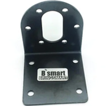 Bringsmart DIY Stands Metal Motor Support Mounting Bracket for 37mm Gearbox Parts With Screw Hardware Single-side Bracket