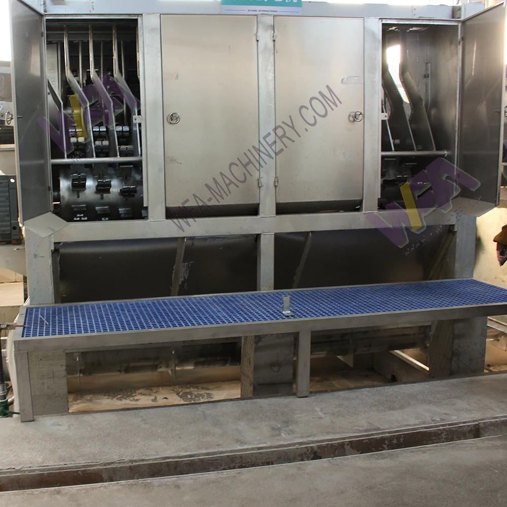 Complete Pork Large Slaughterhouse 400 Heads Per Hour Spiral Type De-hairing Machine For Butcher Equipment