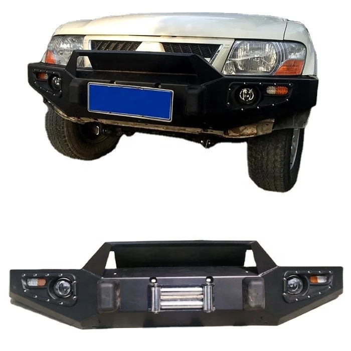 TOPLEADER AUTO PARTS High Quality Auto Parts Car Front Bumper Bull Bar For M-itsubishi Pajero V73