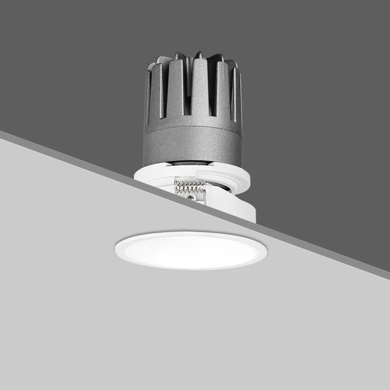 8w 10w 12w recessed LED module downlight Adjustable spotlight Anti-glare COB downlight