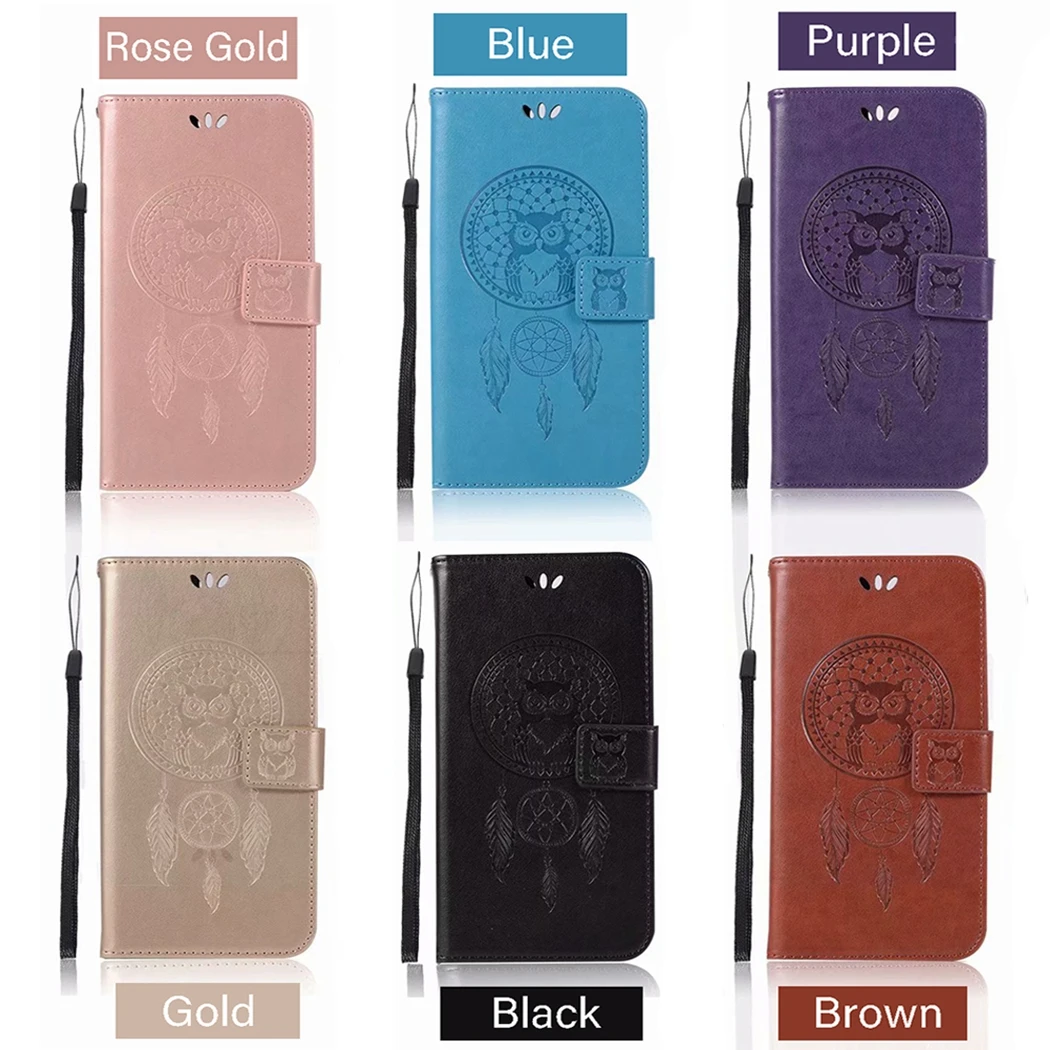 Wallet Card TPU Flip Cover For Google Pixel 6 PRO 4A 4 3A 3 2 XL Wind Chimes Owl PU Leather For Nokia G300 8.3 5.4 2.4 3.4 Case