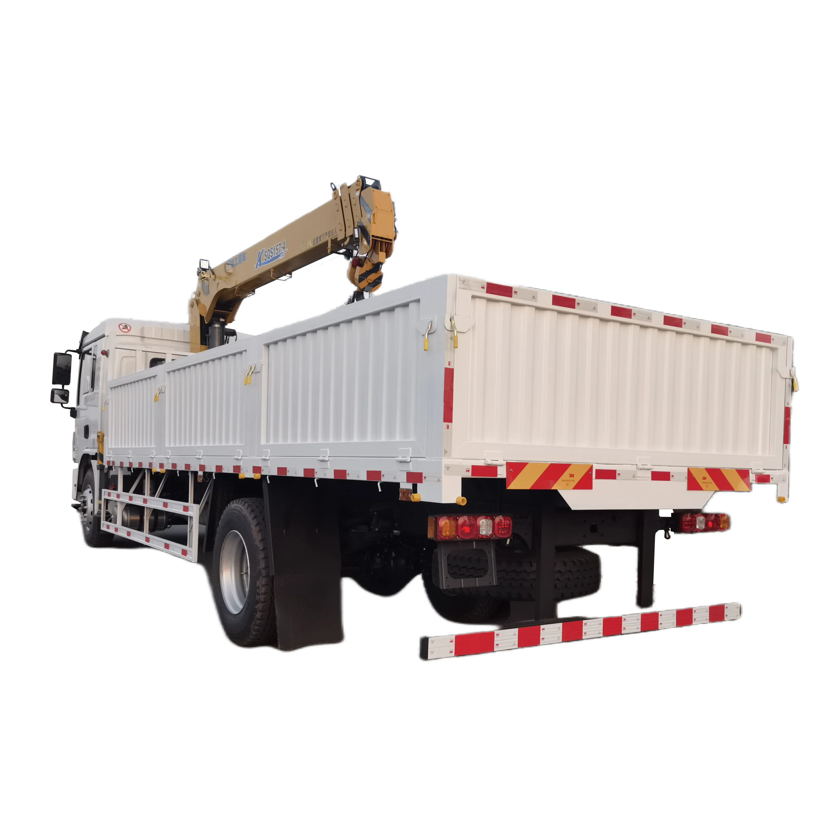 Shacman 6.3 ton crane truck telescopic boom arm truck mounted crane hot sale