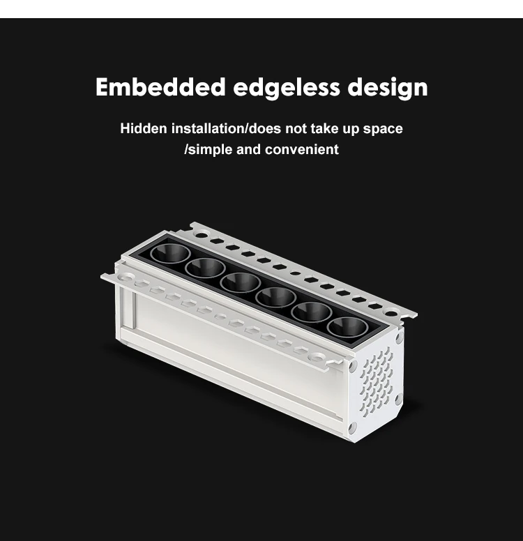 Allway Modular Design Easy Install SKD Aluminum Indoor Office Home 20 Watt Led Downlight Housing