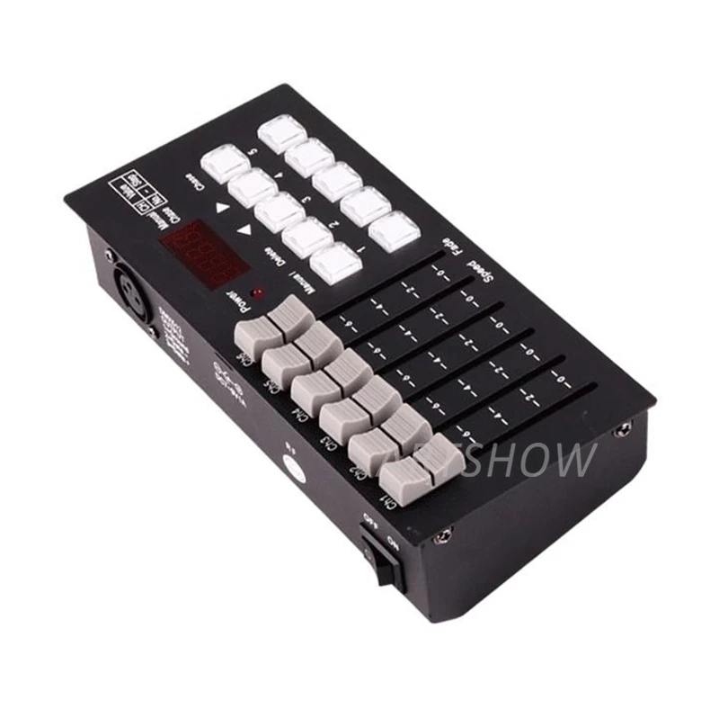DMX console lighting controller Pro Dj Mini XZJ 30 Channel Dmx512 Wireless Lighting Controller With Transceiver Dimming charging