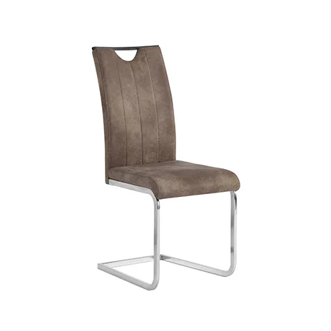 Free Sample Custom High Quality Metal Chairs with Cushion Seat Luxury Modern Dining Chairs for Bar Kitchen Restaurant
