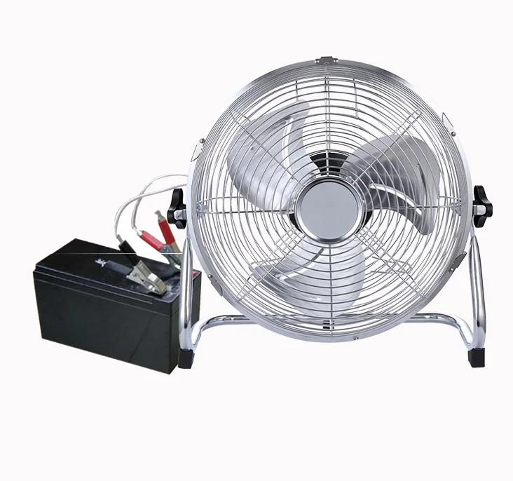 Rechargeable Battery Operated  Electric Fan Driven By  High Quality 15600Ma Lithium-Ion Battery