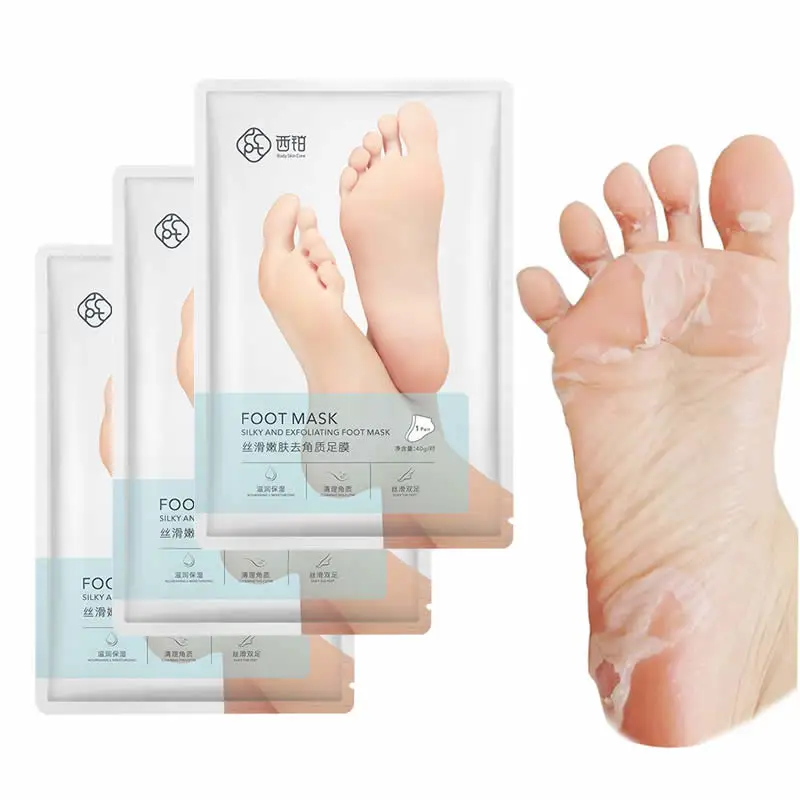 1 пара спа-маска для ног носки для педикюра крем для ног, оказывающего отшелушиващее и смягчающее действие носки маска удалить омертвевшие чешуйки кожи каблук для ухода за ногами