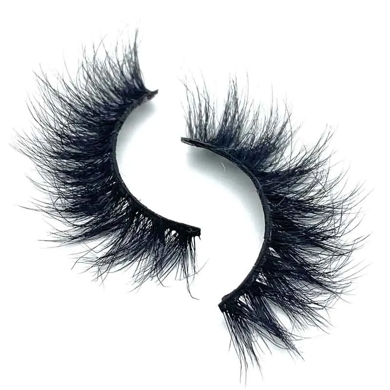 Wholesale Factory Price Handmade Mink Eyelashes Hot Sale Fluffy 3D Faux Mink Eyelash Supplier Create Your Own Brand Lashes Box
