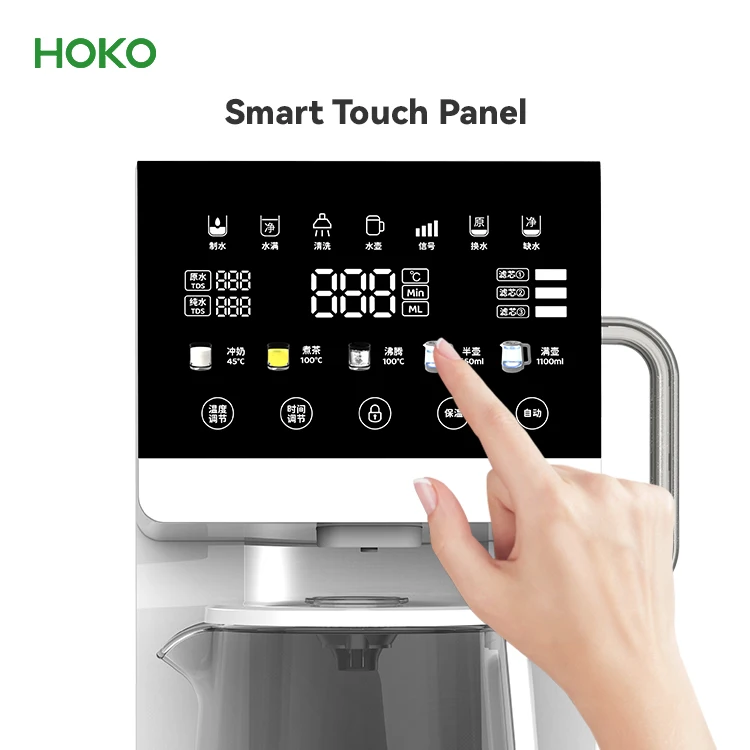 Portable Water Purifier  For Home Hot Cold Countertop 3 Stages Reverse Osmosis Water Filter Systems machine