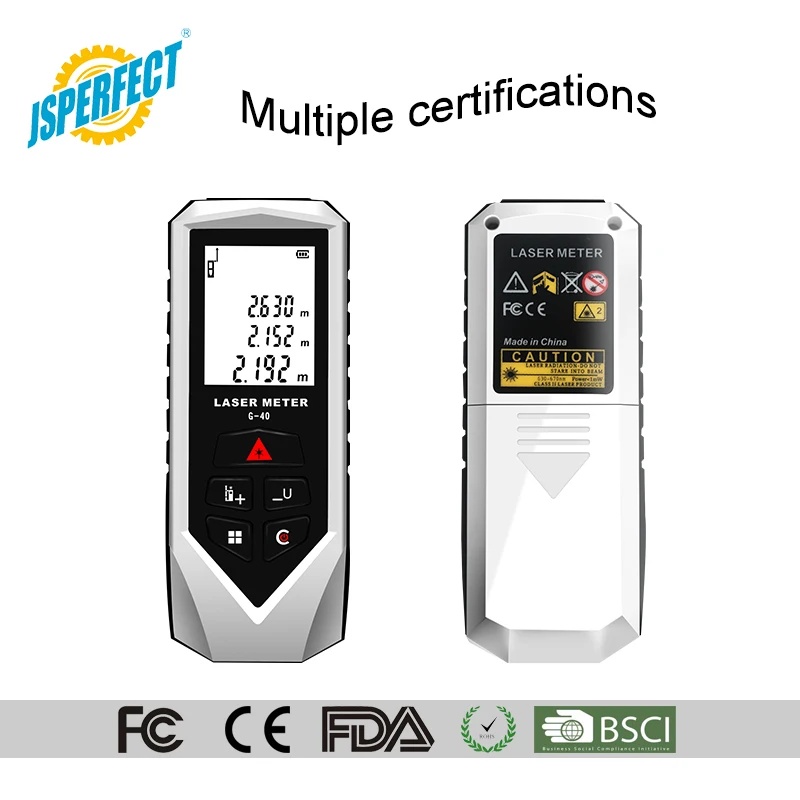 Лазерный прибор для измерения расстояния JSPERFECT 100 м