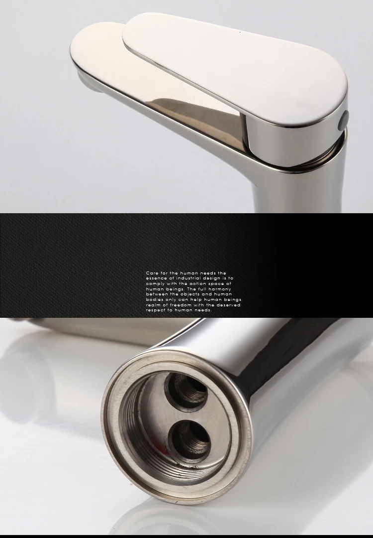 Chrome Face Basin Faucet Hot Sale Bathroom Taps And Mixers Single Handle Stainless Steel Wash Sink Tap