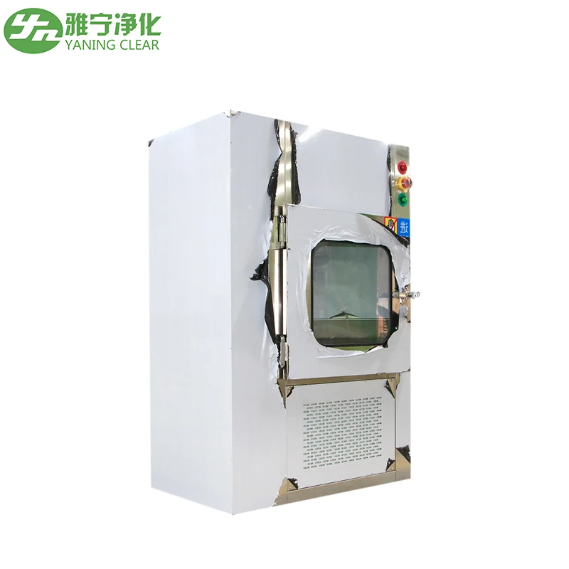 ISO5-9 Modular Clean Room Easy Install HEPA ULPA Filter Pass-Through Pass Box Air Shower Pass Box Lab Air Cleaning Equipment