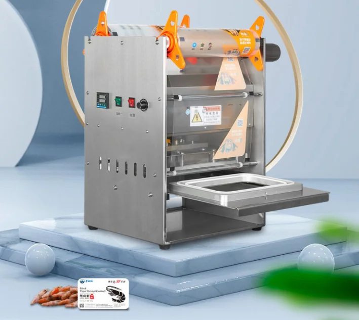 Electric auto sealing machine Liquid water plastic cup sealer machine