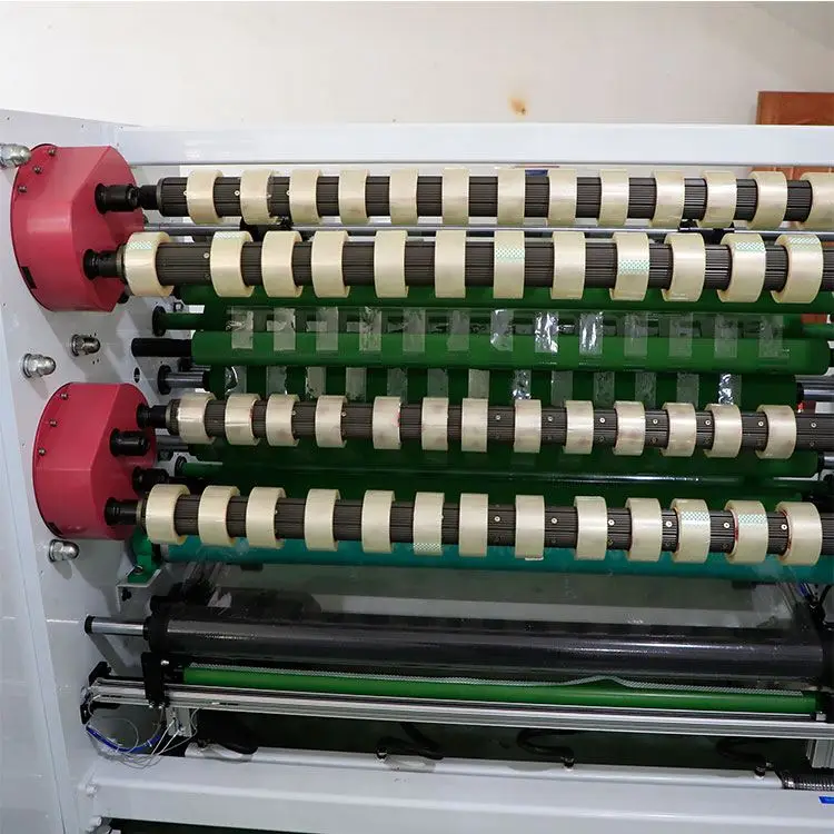 Fully Automatic High Quality Efficiency Adhesive Bopp Tape Slitting Rewinding Slitter and Rewinder Machine