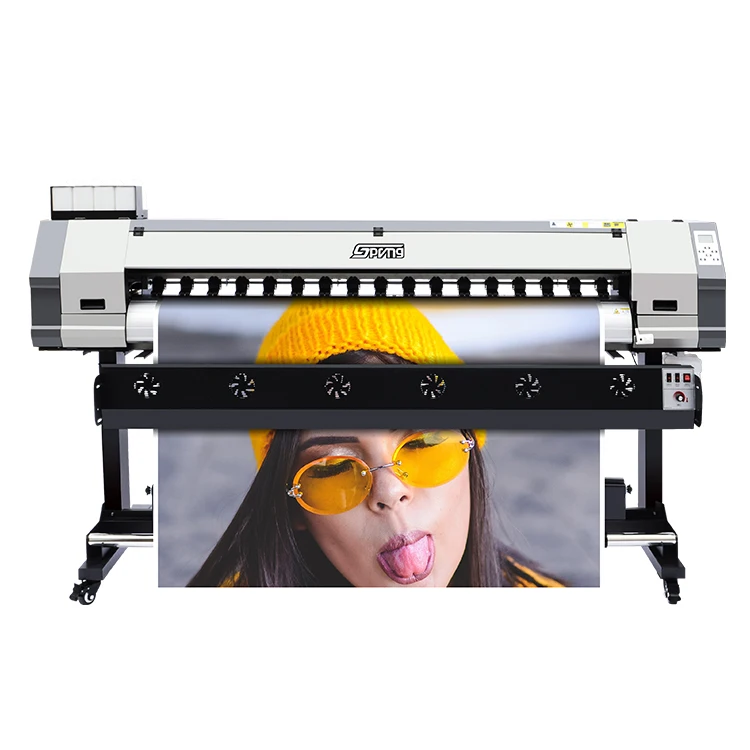 1.6m 1.8m 2.5m 3.2m printer wide format eco solvent plotter machine dye sublimation printing shop machine