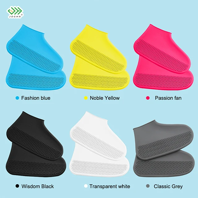 Amazon Top Sell Best Quality Unisex Reusable Shoes Protectors Waterproof Anti Slip Water Resistant Rain Silicone Shoes Covers