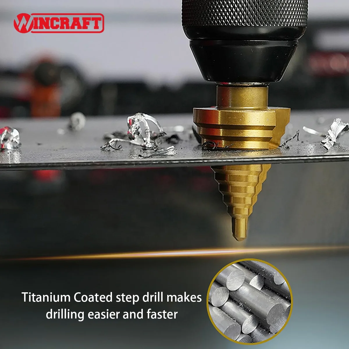 High Quality HSS 4241 18pcs Drill Bit and Step Drill Bit Set Power Tool Accessories for Sheet Metal/Wood/Plastic/Iron