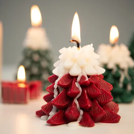 100% natural soy wax Wholesale customization decorative candle Christmas candles