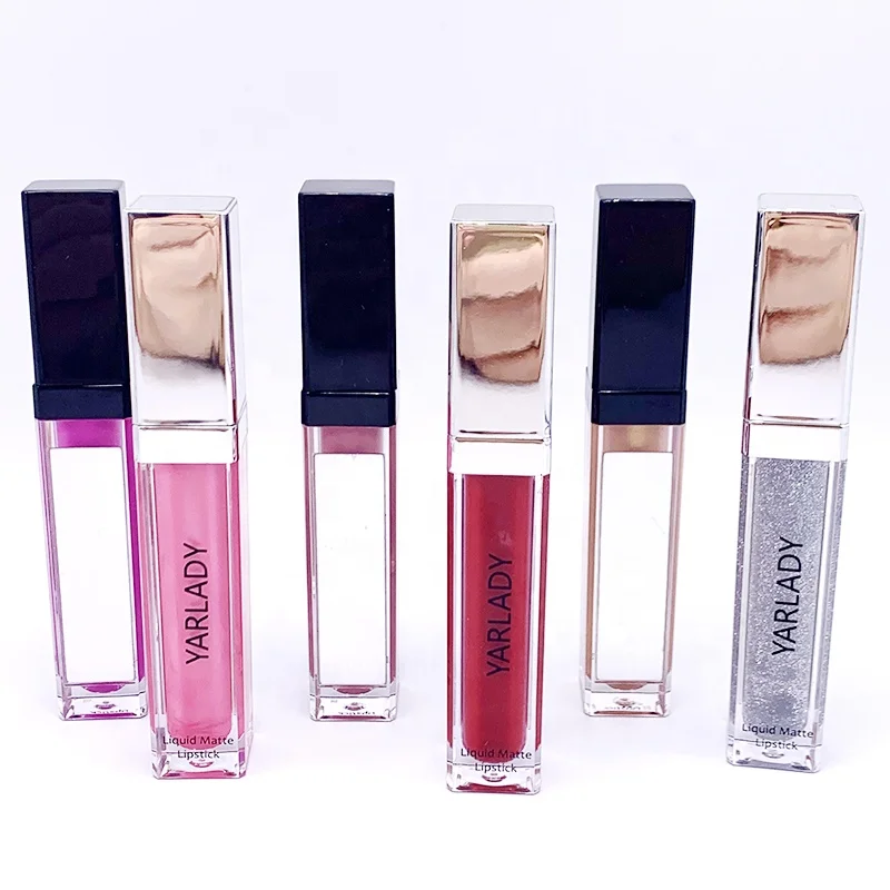 
Matte Liquid Lipstick High Shiny Glitter Lip Gloss Manufacturer Wholesale Led Light Mirror Lip Gloss 