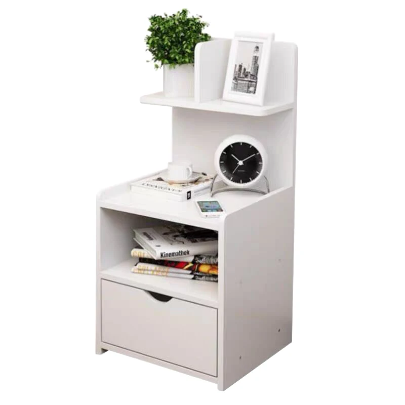 
W40*D25*H60cm/W32.5*D25.5*H60cm Side beige bedside table dimensions 