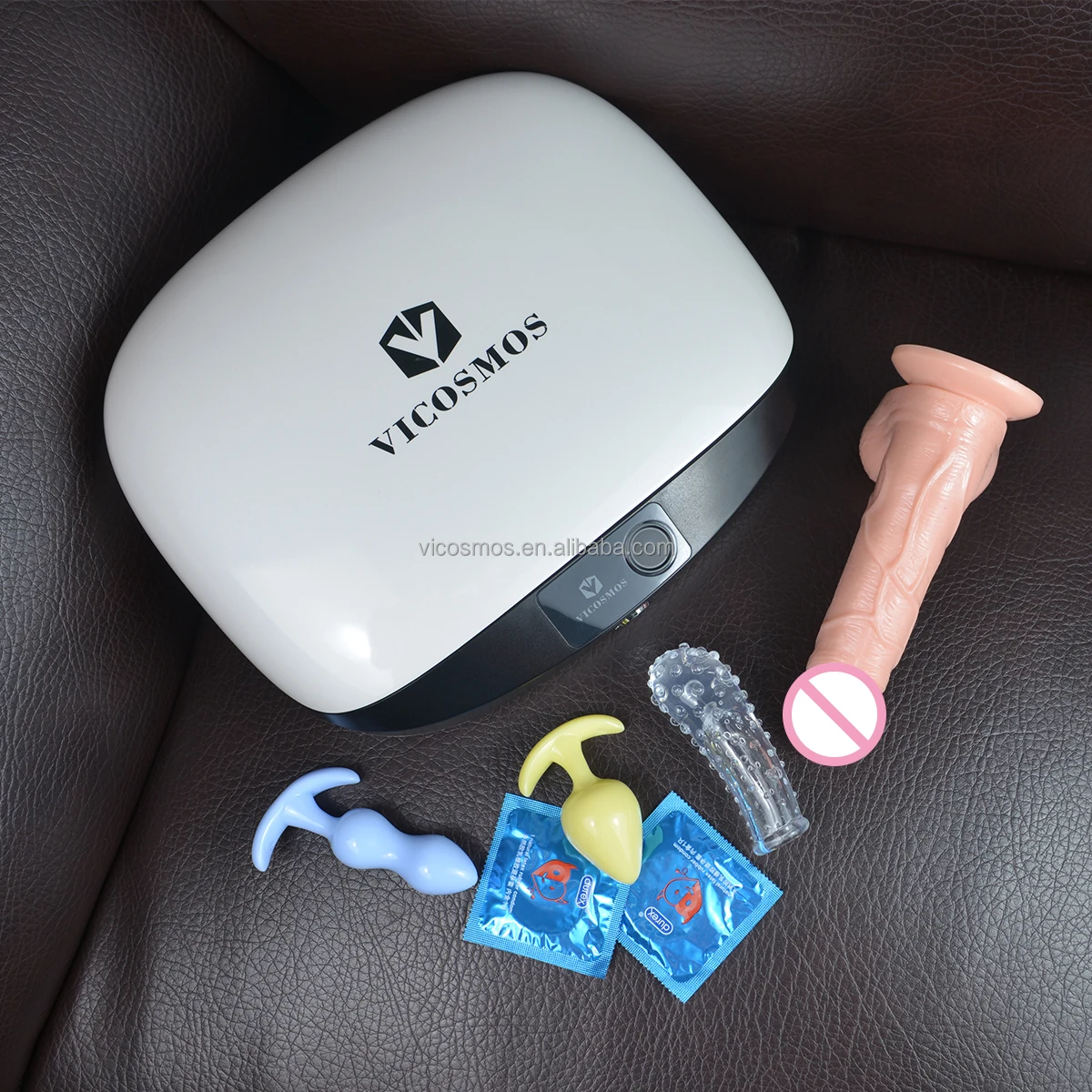 Hot sale couple games BDSM vibrators adult toys storage box Biometric Storage box for couples sex toys