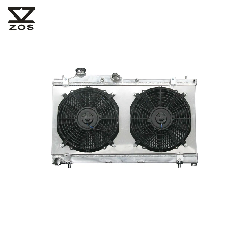 Wall radiator  and fan shroud For Subaru Impreza WRX Turbocharged 2.5L H4 2458cc -ci 2008-2014
