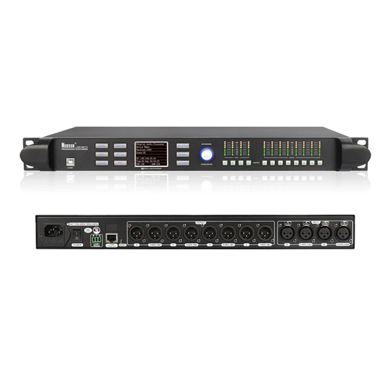 Модуль управления динамиком Nuoxun 48K 96K dsp 4in 8out 2 in 4 out 3 6 AES FIR цифровой аудиопроцессор