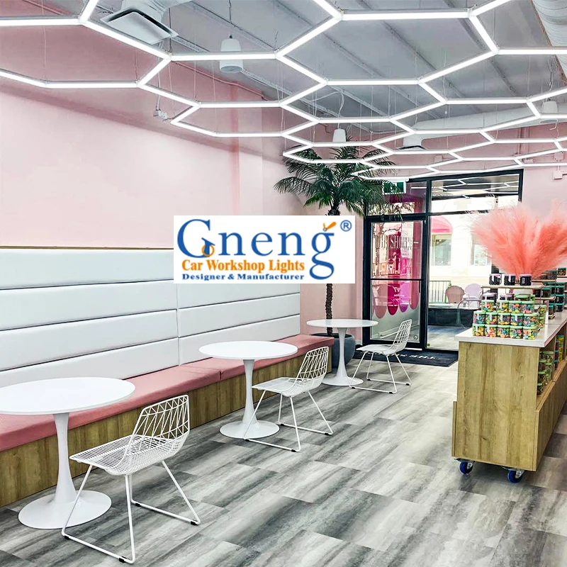 Wholesale Custom Made Honeycomb Led Light For Smoke Shop Supermarket Lights