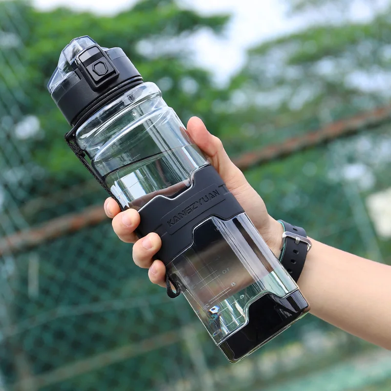 Custom 380Ml 500Ml 700Ml 1000Ml 1500Ml Tritan Plastic Kids Sport Gym Bottle Water With Flip Top Lid