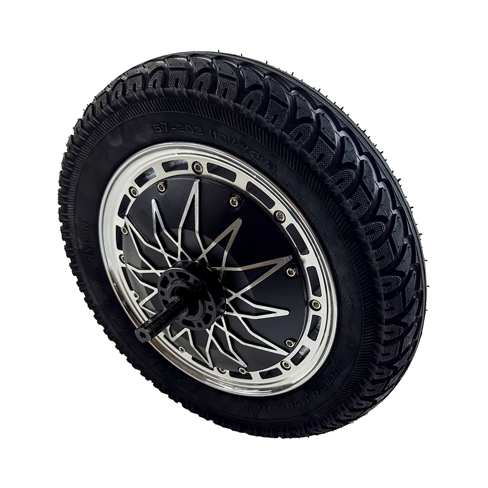 12 Inch Hub Motor With Wheel 72V 5000W 120Km/H Bike And Scooter Hub Motor Wheel Conversion Kit Price
