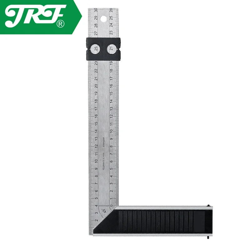 Measuring Tools Professional Aluminum Alloy Easy-Read  Carpenter Square Angle Ruler