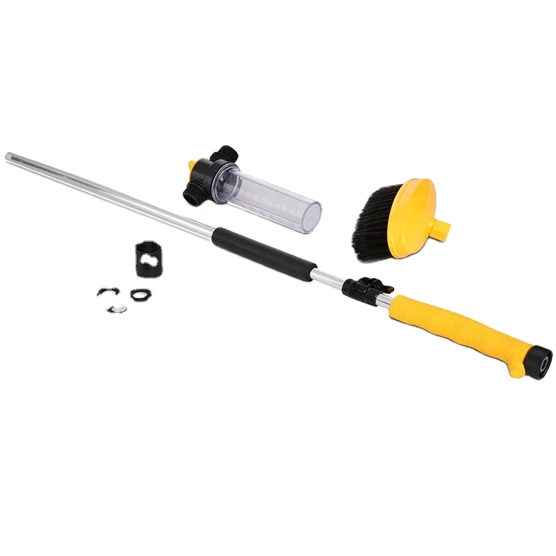 Multi-Use High Pressure Garden Cleaning Car Washing Water Jet Zoom Wand Sprayer Lance Brush Broom Car Wash Spray Gun Cleaner