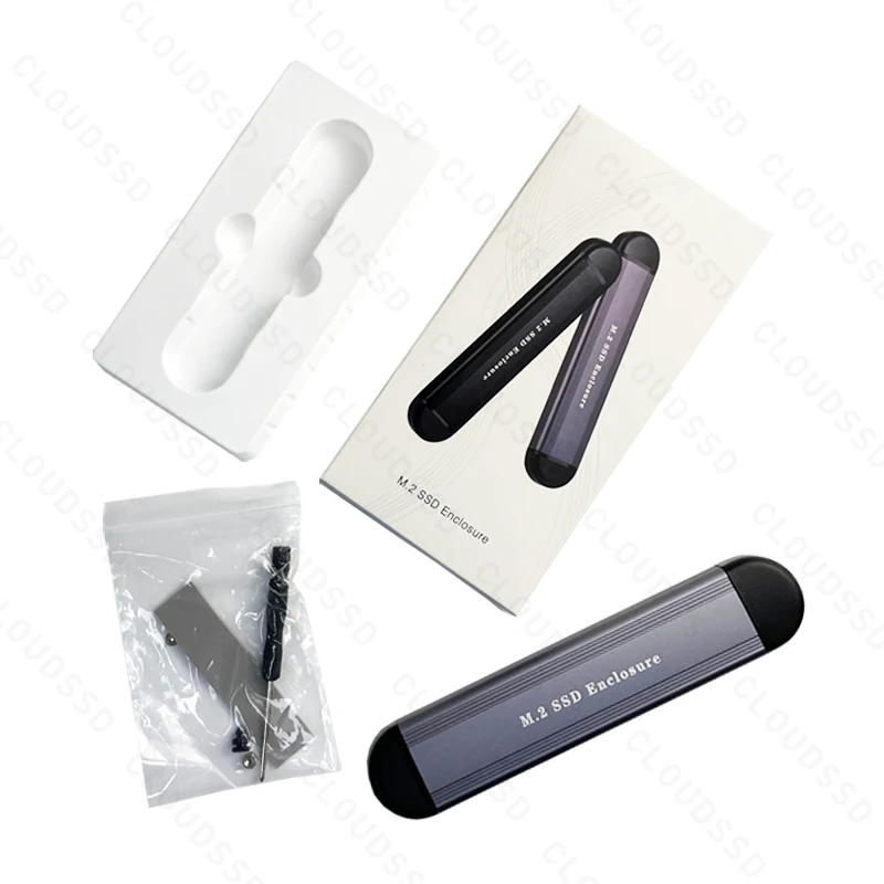 Алюминиевый Супер высокоскоростной корпус NGFF M2 для USB A C Ssd 2230 2242 2260 2280 M.2 Nvme Sata Корпус 3 1