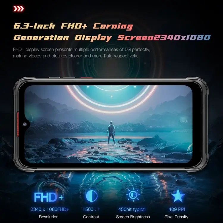 HOTWAV CYBER 7 Wholesale retail Original global Rugged Phone NEW 8+128G 8280mAh Mobile Phones 5G Android 11 not used Smartphones