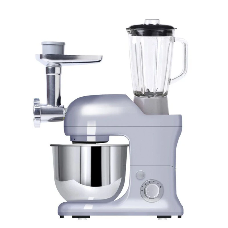  Бренд Cheftronic 1200 Вт 5 в 1 кухонный комбайн Электрический стенд пищевой миксер с мясорубками и ручным