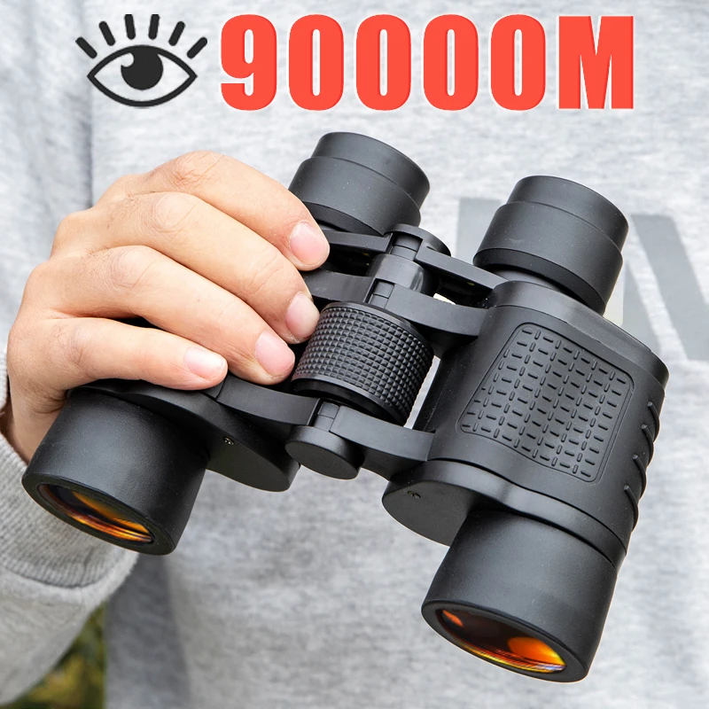 High Clarity 15000M Binoculars Powerful Telescope Zoom Optical glass monocular scope low light Night Vision for Outdoor Hunting