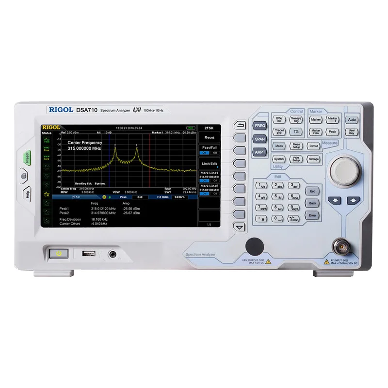 RIGOL DSA700 series Test Instruments Electronic Measuring instruments spectrum analyzer DSA710 DSA800