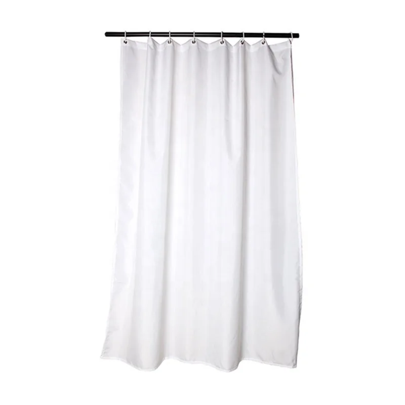 Heat Transfer Sublimation print shower curtain bathroom printed shower curtain