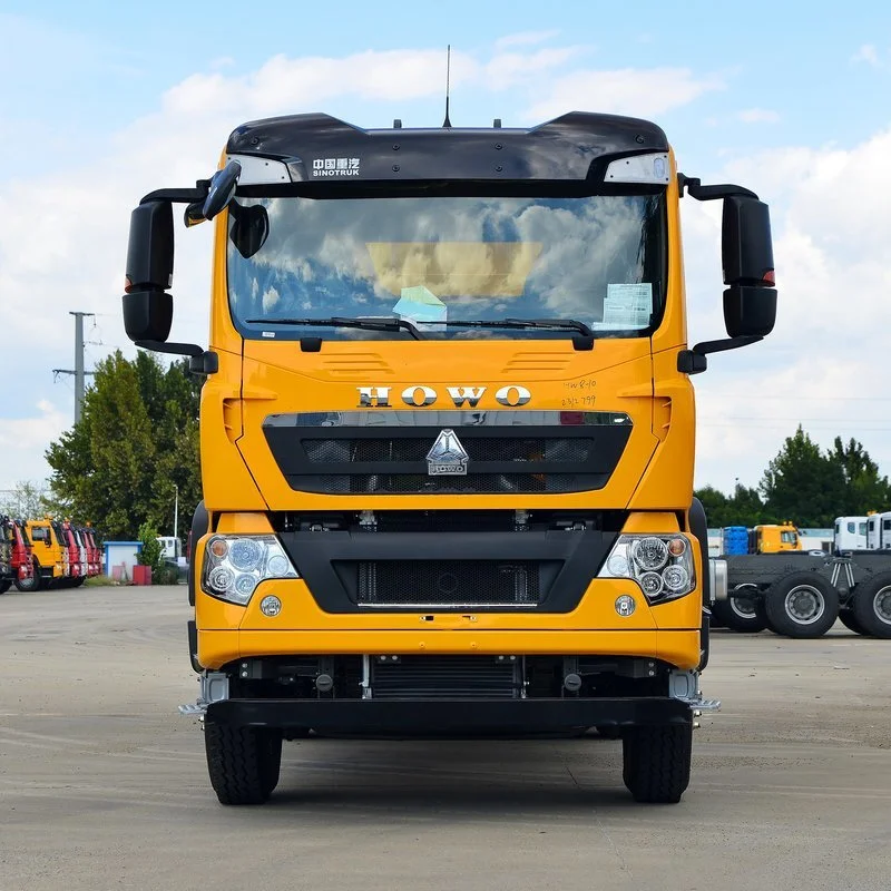Sinotruk HOWO MAX 350 л.с. 6x2 9,6 м AMT автоматический рельсовый грузовик