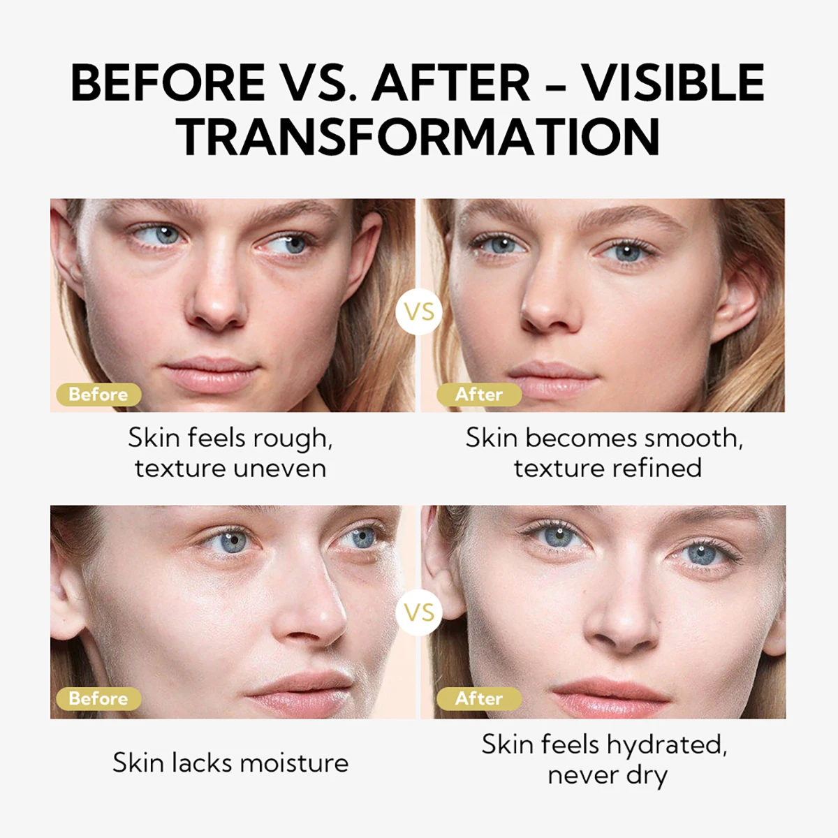 LANBENA Natural aloe vera extract exfoliating spray for Rough, Dry, Cracked Firming Skin 30ml 1.01Oz