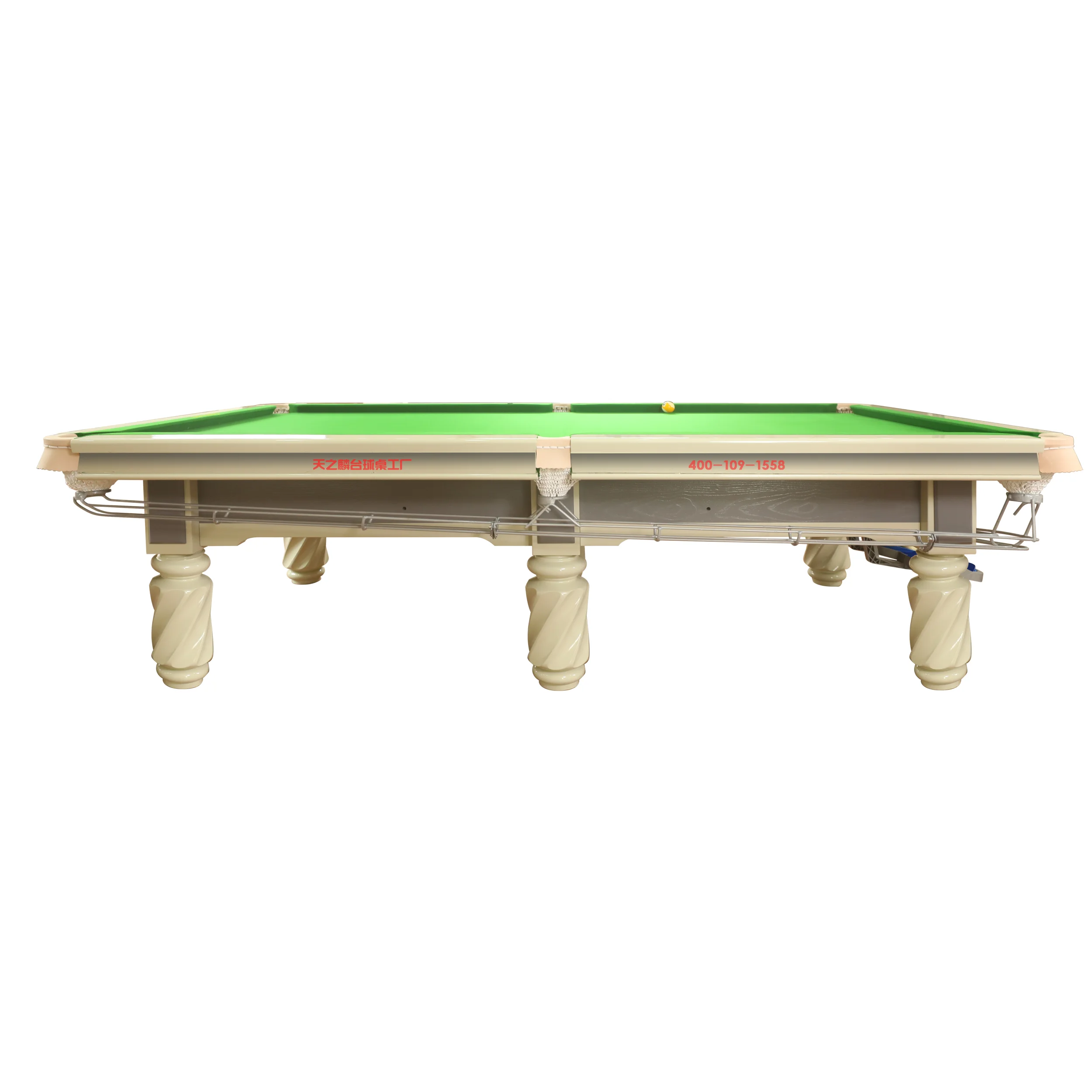 Price discount 8 feet 9 feet stone slab top of the line Chinese black 8 ball game pool table