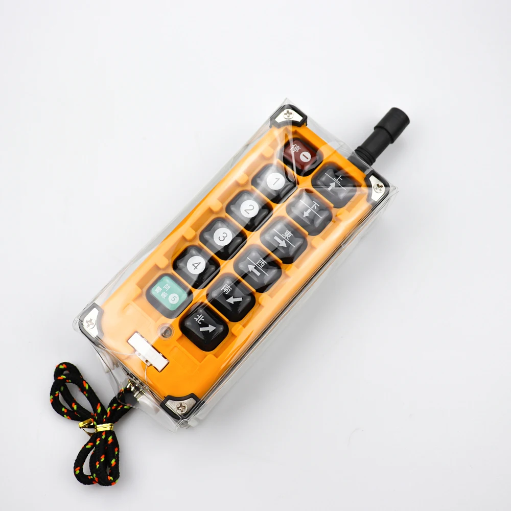 F23-A++ wireless bridge crane remote control, with start and stop keys and receiver