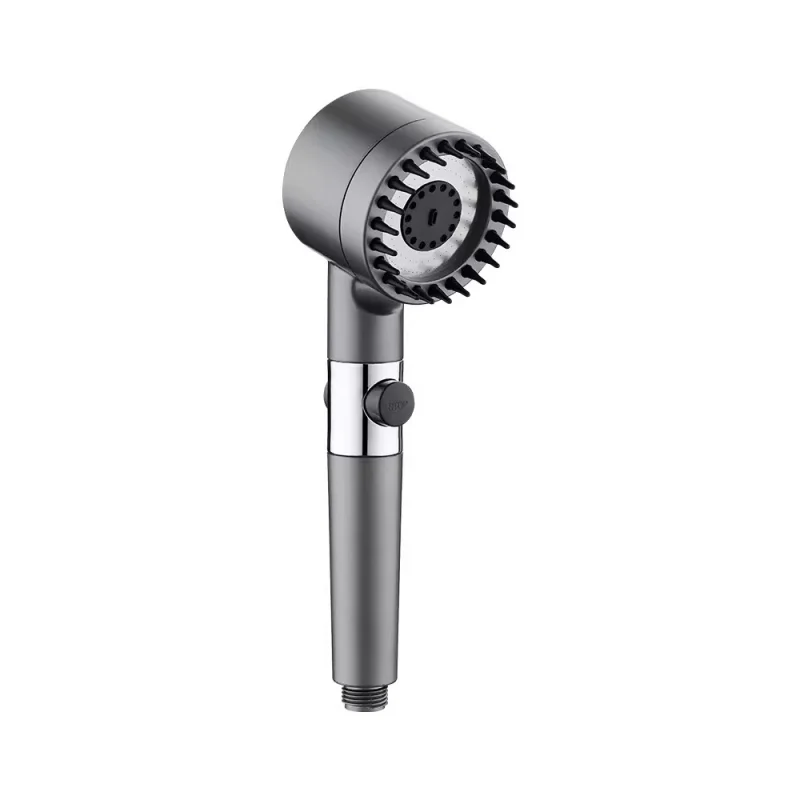 High Water Flow and Multiple Spray Modes Filtered Shower Head with handheld extra PP filter element